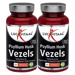 GratisVerzending2xLucovitaalPsylliumHuskVezels60capsules
