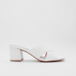 SandaletteMetBlokhakWit