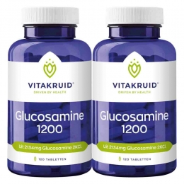 GratisVerzending2xVitakruidGlucosamine1200120tabletten
