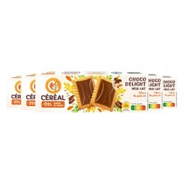5xCralChocokoekDelightMelk126gr