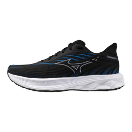 MizunoWAVESKYRISE6HardloopschoenenZwartwhitebluepaceHerenMaat445