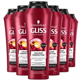 6xGlissShampooColorProtectShine250ml