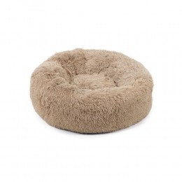 BeezteesHondenmandYaliPlucheBeige70cm