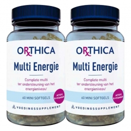 GratisVerzending2xOrthicaMultiEnergie60softgels