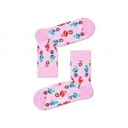 HappySocksFlamingoHalfCrewSokken