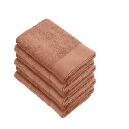 WalraSoftCottonHanddoek60x110cm550gramTerra-6stuks