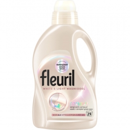4xFleurilWhiteLightWasmiddel29wasbeurten1305liter