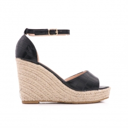 CrocoSleehakkenZwart