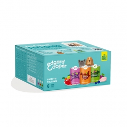 12xEdgardCooperHondenvoerMultipackKip-Wild-Lam6x400gr