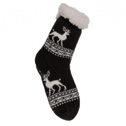 DamesHuissokkenMetAntislipZoolBlackEdition