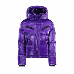 SuperrebelGirlsSpicyMetallicHoodedSkiJacket