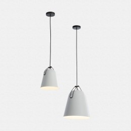 LEDS-C4Napahanglamp28cmgrijs
