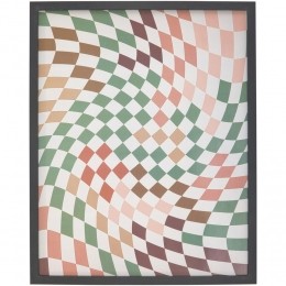 PosterGrafischBlocksMulticolor40x50cm