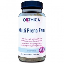 GratisVerzendingOrthicaMultiPrenaFem60softgels