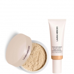 LauraMercierMiniTranslucentLooseSettingPowderUltraBlurandTintedMoisturiserNaturalDewySPF30DuoVariousShades-2WCitrine