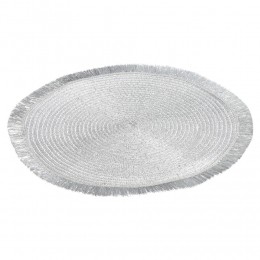 PlacematRondZilver