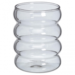 WaterglasWavyGrijs-350ml