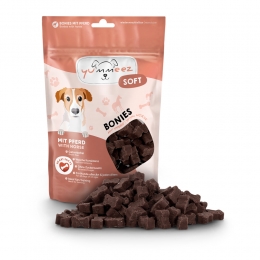 YummeezSoftBoniesHondensnackPaard165gr