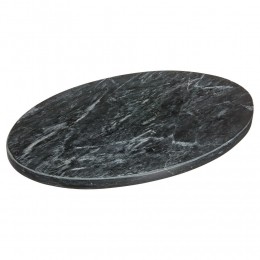 DecoratieplateauOrganischMarmerZwart-30cm