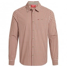 Craghoppers-NosiLifeNuoroCheckLongSleevedShirt-OverhemdmaatXXLbruin