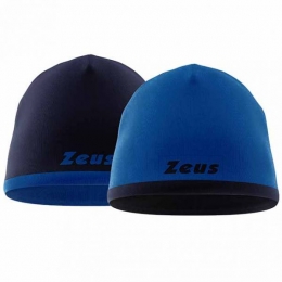 ZeusDoublefacebeanieWintermutsBlauwNavy