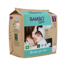 2xBamboNatureLuiersMaat12-4kg22stuks