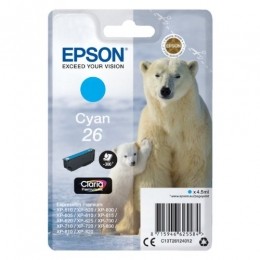 Inktcartridgeepson26t2612blauw