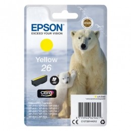 Inktcartridgeepson26t2614geel