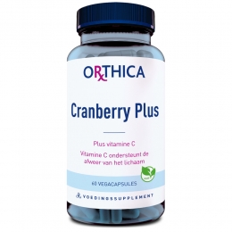 GratisVerzendingOrthicaCranberryPlus60capsules