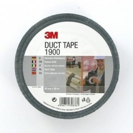 3M190050BEconomyDuctTapeZwart-50mmX50m