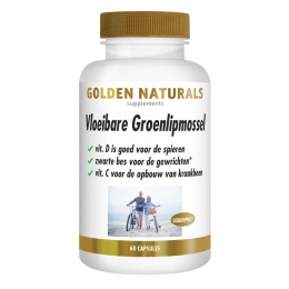 GratisVerzending2xGoldenNaturalsVloeibareGroenlipmossel60softgels