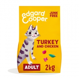 4xEdgardCooperKattenvoerAdultKalkoen-Kip2kg
