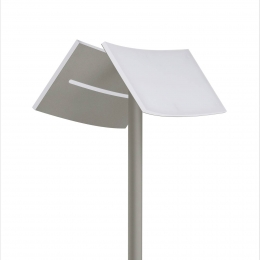 HELLEvoloCCTLEDvloerlampmetleeslampjetaupe
