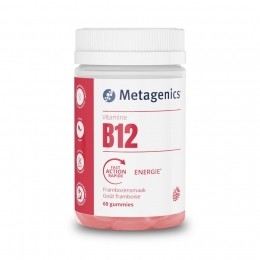 MetagenicsVitamineB12500mcgFrambozensmaak60Gummies