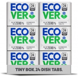 12xEcoverVaatwastablettenAll-in-OneZero24stuks