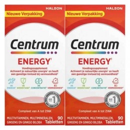 GratisVerzending2xCentrumEnergyMultivitaminen90tabletten