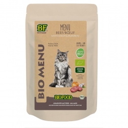 20xBFPetfoodBiofoodKatOrganicRundMenu100gr