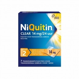 NiquitinClearNicotinepleisters14mgStap27stuks