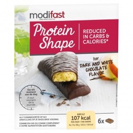 ModifastProteinShapeReepPureWitteChocolade6x31gr