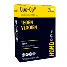 Duo-opAntiVlooiendruppelsHond10-25kg3pipetten