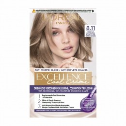 2xLOralExcellenceCoolCrmePermanenteCrmekleuring811-UltraAsLichtblond
