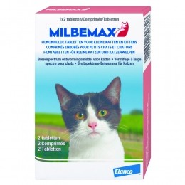 MilbemaxOntwormingTablettenKatKitten05-2kg2tabletten