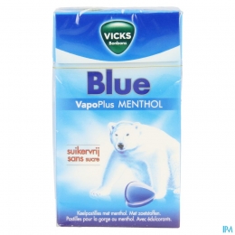VicksPastBlauwZsuiker40g