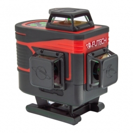 FutechMC4DMulticross4DCompactKruislijnlaserInKoffer-Groen-150m-4Lijnen