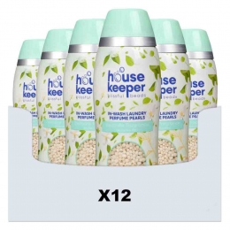 12xHousekeeperGeurparelsGroen480gram28Wasbeurten