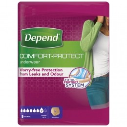 DependPantsvoorVrouwenNormalL9stuks
