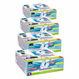 4xBisonVochtvreterVochtmagneetNeutraal450gr