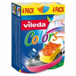 ViledaSchuursponzenColors4stuks