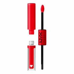 NYXShineLoudHighShineLiquidLipstickRebelinRed1stuk