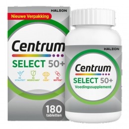 GratisVerzending2xCentrumSelect50Multivitaminen180tabletten